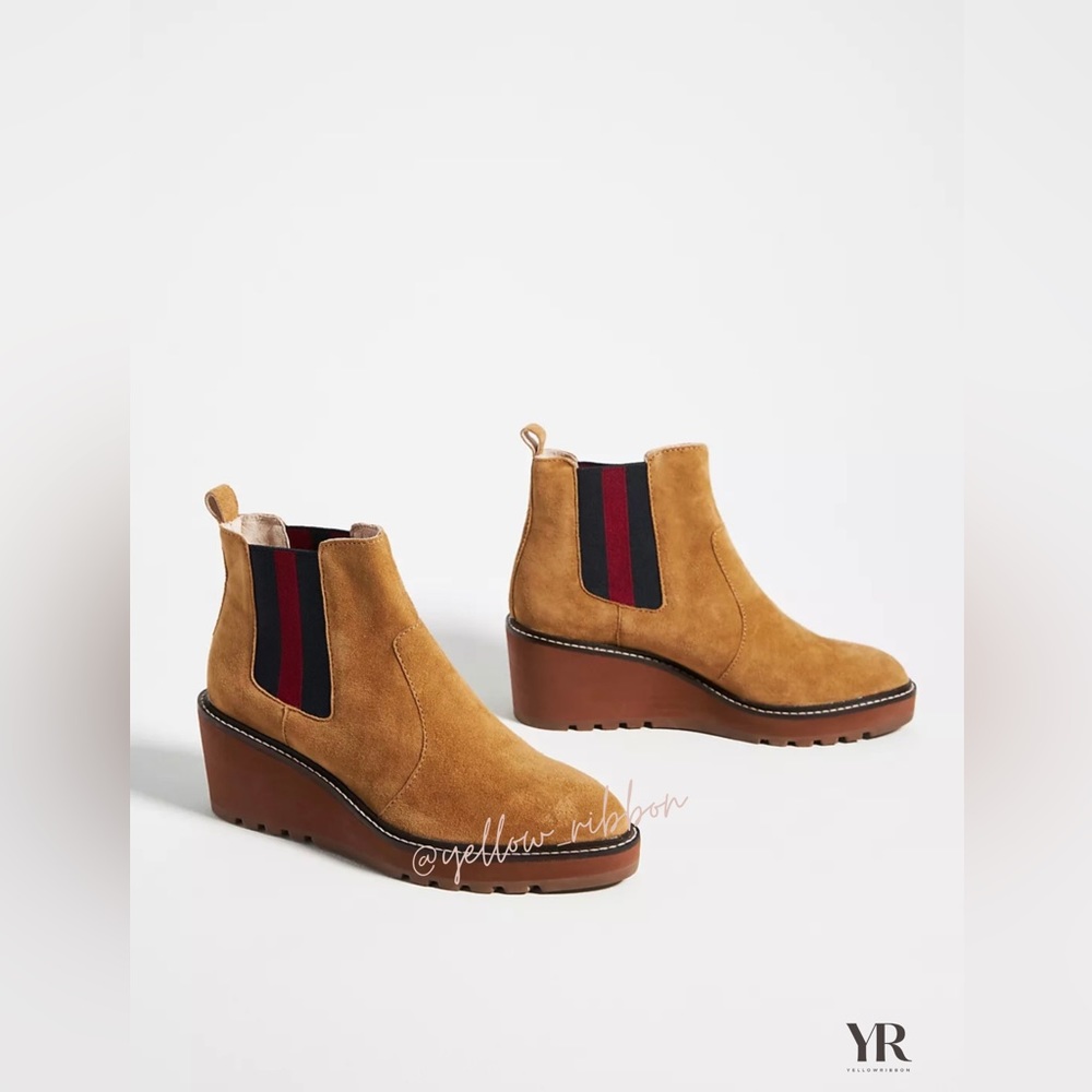 🆕 CECILIA Gemma Wedge Boots - Picture 2 of 6